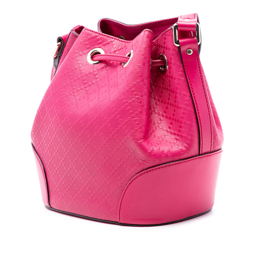 Pre-Loved Gucci Diamante Leather Bright Bucket Bag - Picture 2 of 7